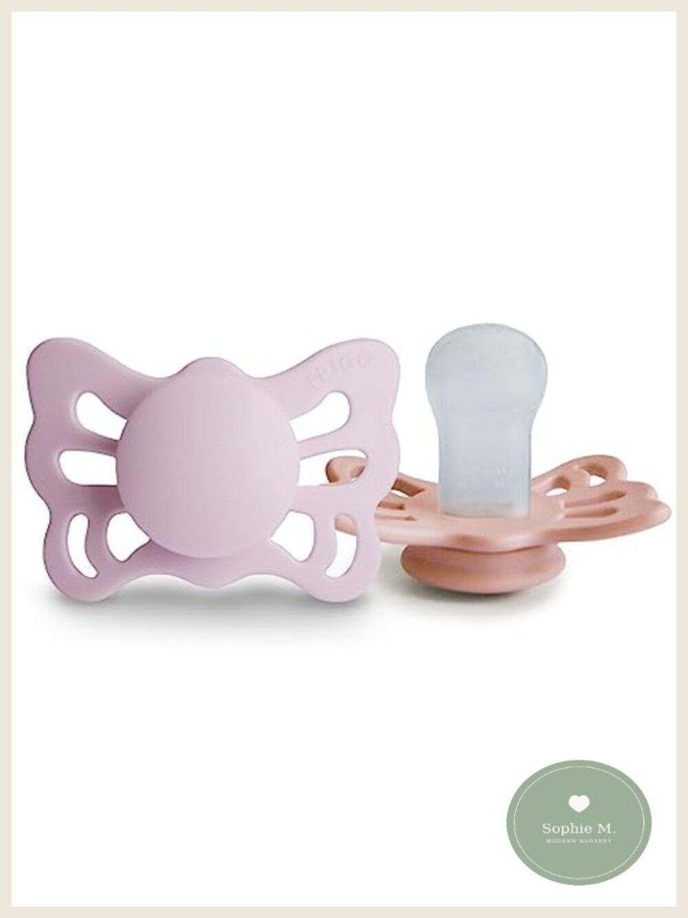 Anatomical SilkySoft Silicone Baby Pacifier BPA-Free 0-6 Months